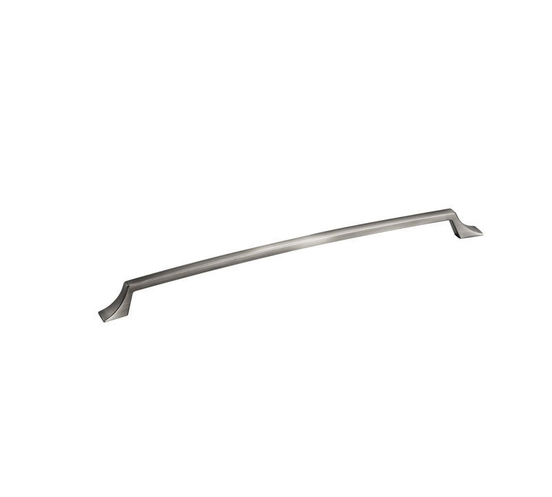 Poignée barre 12 5/8" au centre, Nickel antique
