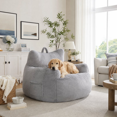 Adult Oversized Cat-shaped Beanbag Chair