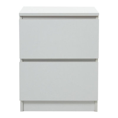 32cm W Solid Wood Bedside Table