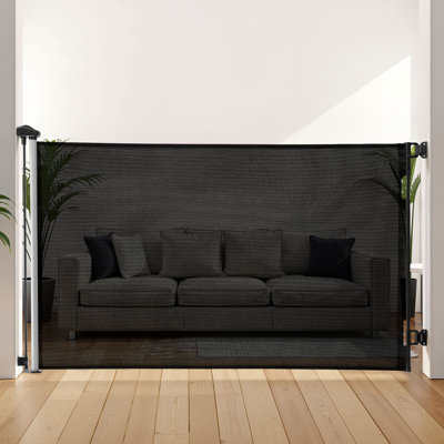 Retractable Baby Gate Mesh Dog Gate