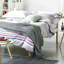 Alba Oversized Heavy-Knit Waffle Weave Cotton Bed Throw-1060962444-1060962434