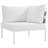 Modway Harmony 10 Piece Outdoor Patio Aluminum Sectional Sofa Set-2038174401