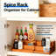 Freestanding Bamboo Spice Rack