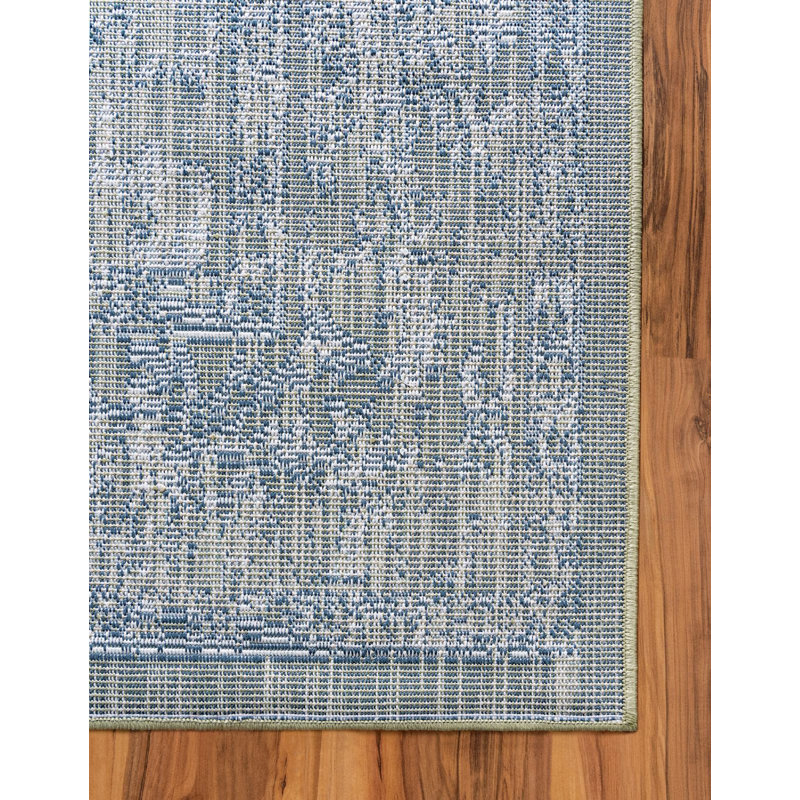 Tapis contemporain Endel couleur mousse, Rectangle 9 pi x 12 pi