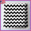 Couvre-lit matelassé en zigzag noir et blanc toutes tailles-131120519