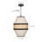 1-Light Pendant Light Minimalist Fabric-1098498797