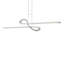 Switchback Kitchen Island Geometric LED Pendant-857044486