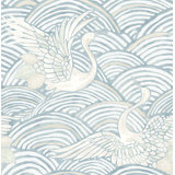 Navarres Stripe Faux Linen Wallpaper