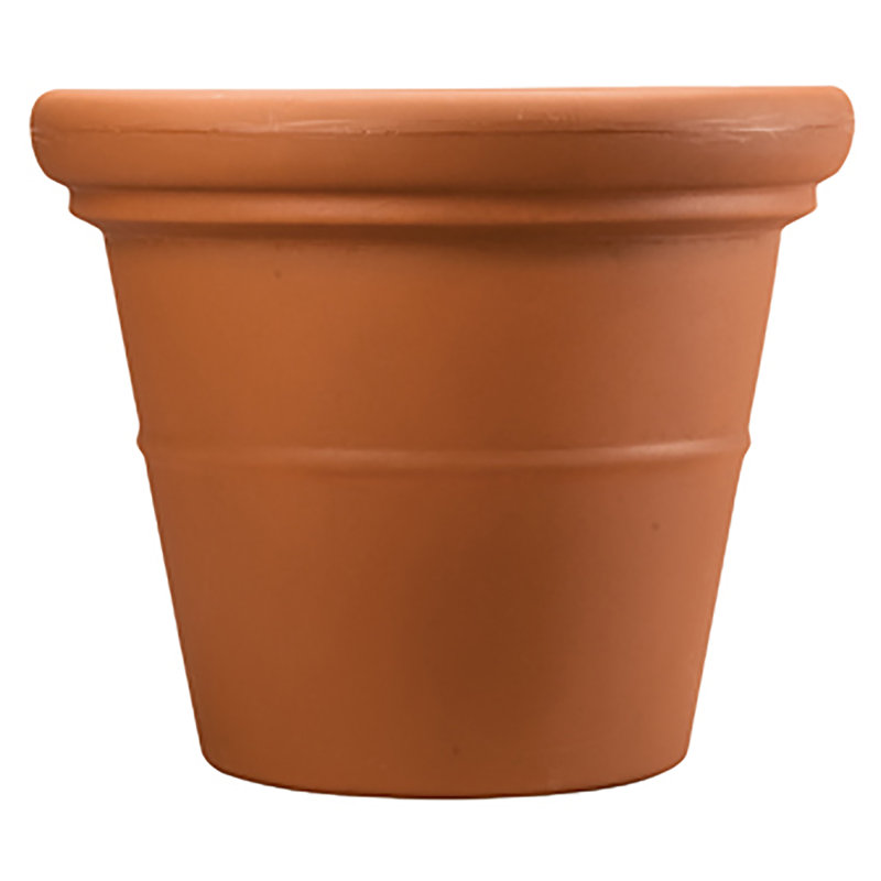 Frias Resin Pot Planter Set, 15.5" H x 20" W x 20" D, Clay