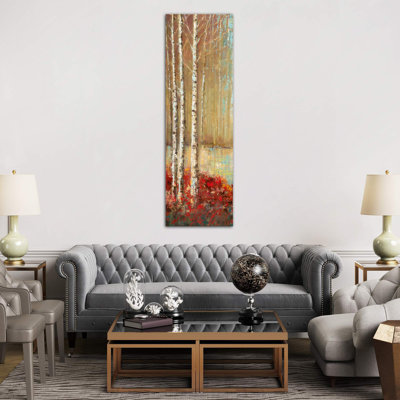 Emerald Pond Revisited I by Ruane Manning - Wrapped Canvas Panoramic Painting