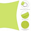 Yescom 10' Square Shade Sail-113438180-57092840