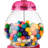 Great Northern Popcorn 11" Transparent Pink Mini Gumball Machine