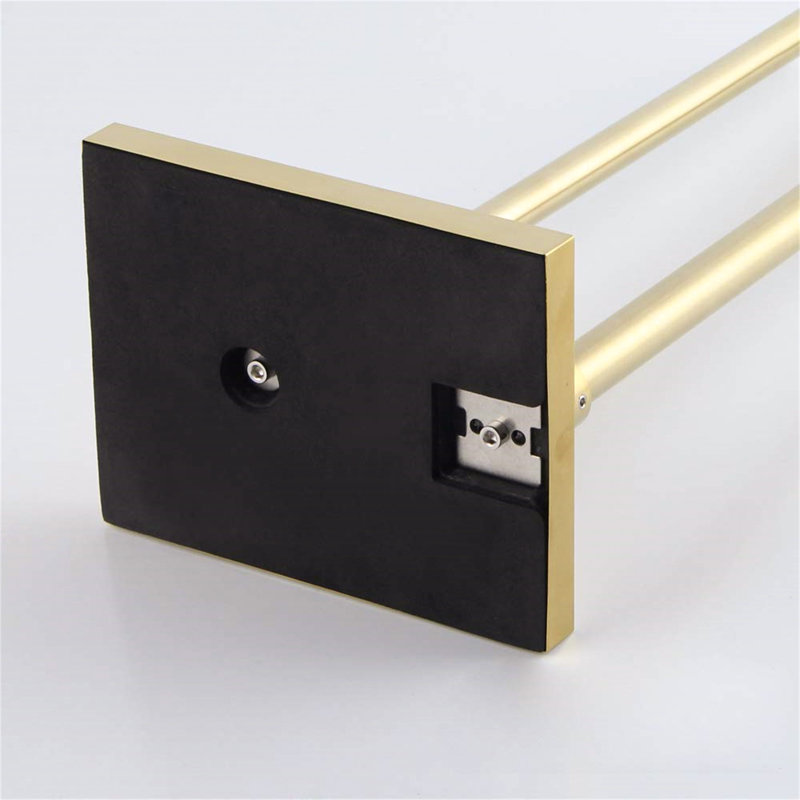 Vanpelt Free Standing Toilet Paper Holder, Golden
