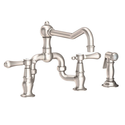 Chesterfield Bridge Faucet with Side Spray