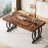 63" Executive Desk With Metal Base-1386175254