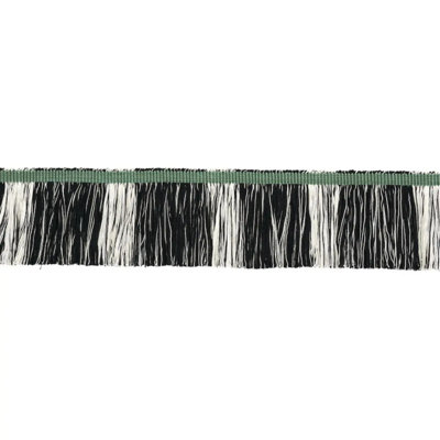 Schumacher x Stephanie Seal Brown Calcada Fringe