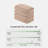 Diagonal Ribbed Beige 100% Cotton Quick Dry 4-Piece Hand Towel Set-117198010-119276174