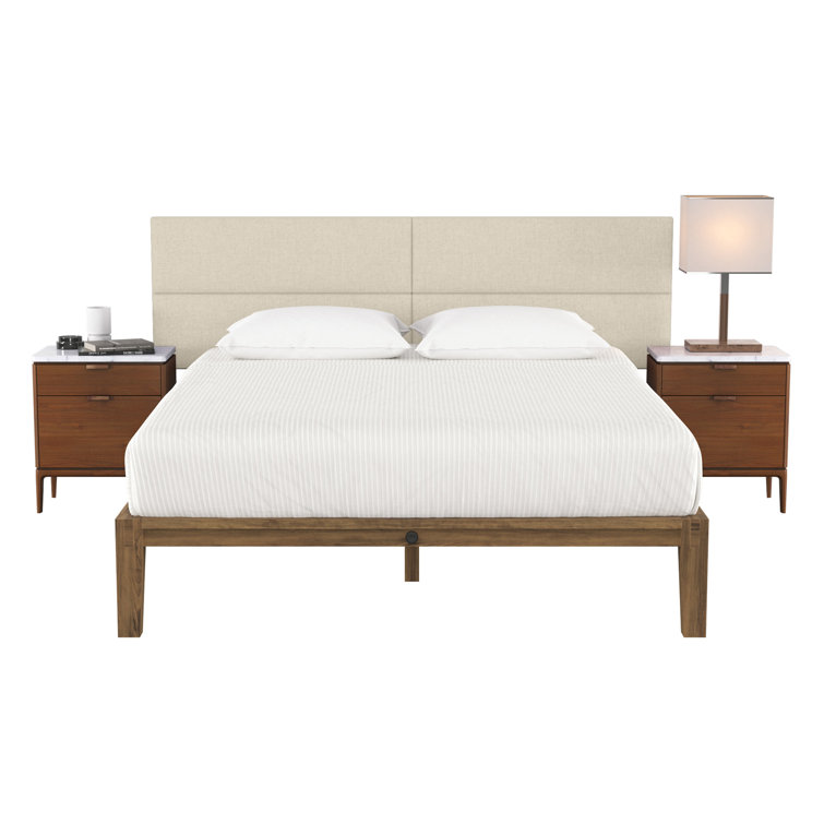 Panelist Modern Padded Headboard - Set of Wall Mounted Panels