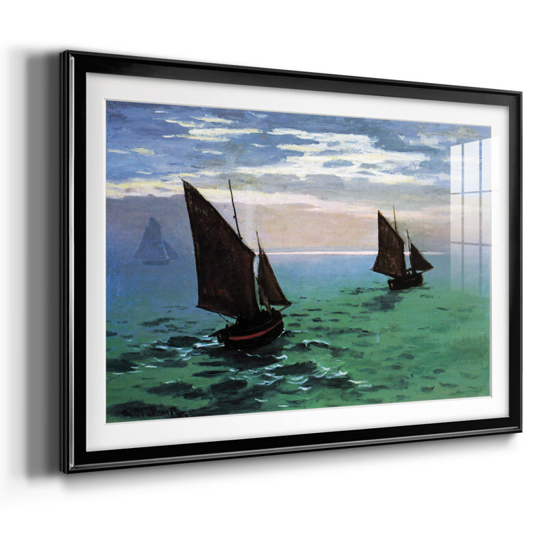 Le Havre, reproduction d'art sur papier, Noir, H 19 po x l 27 po x P 1,5 po