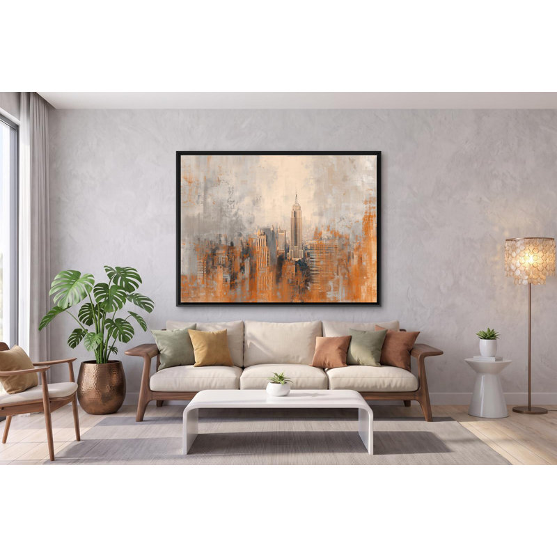 Empire in Rust, 29" H x 22" W