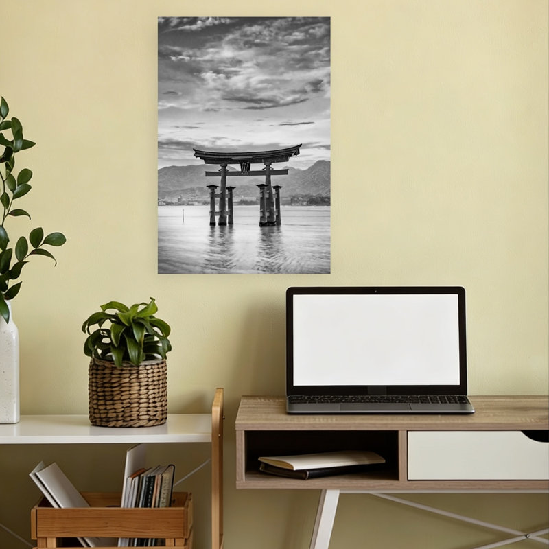 Impression d'art mural contemporain Serene, H 18 po x l 12 po