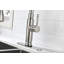 Robinet de cuisine tactile avec douchette extractible-117563114-117563112