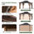 Aoxun 12'x10' Aluminum Patio Hardtop Gazebo