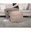 Repose-pieds, repose-pieds et repose-pieds multicolore Rustic Elegance | Multicolore | Tissu