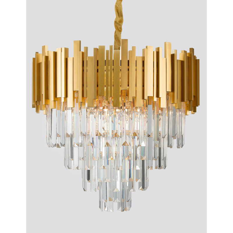 8 - Light Crystal Chandelier