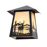 1 - Light Flush Mounted Sconce