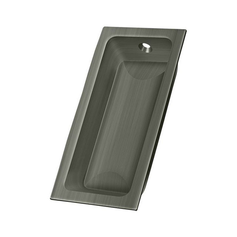 Flush Cup / Bin Pull, Antique Nickel