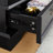 Lighted Glass Curio Cabinet With Adjustable Shelves - Elegant 2-Door Display Cabinet & Built-In Drawer, Includes Bulb-369245842