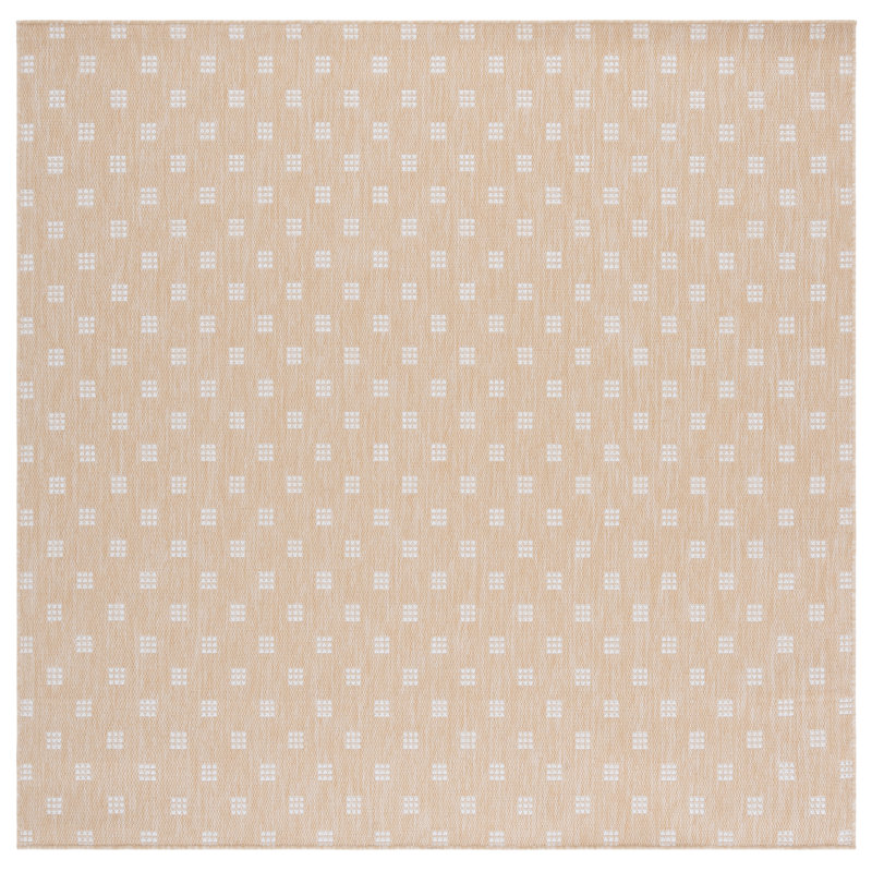 Terrace 806 Geometric Indoor/Outdoor Rug, Square 6'7"