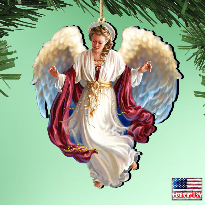 OR 1'' Wood Holiday Shaped Ornament