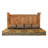 Dhaill King Solid Wood Panel Bed