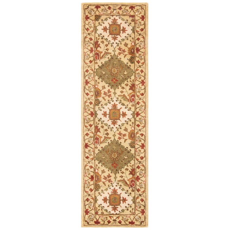 Dunbar Hand Tufted Wool Oriental Rug, Runner 2'3" x 10'