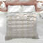 Beige Houndstooth Pattern Comforter-130659666