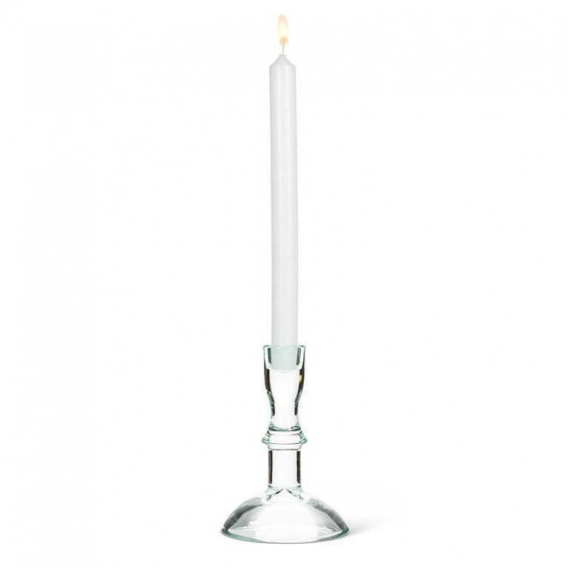 Porte-bougie translucide vert