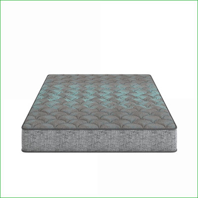Mattresses, Restonic Comfort Care 7” Medium Foam Core Mattress | Twin | Light Gray