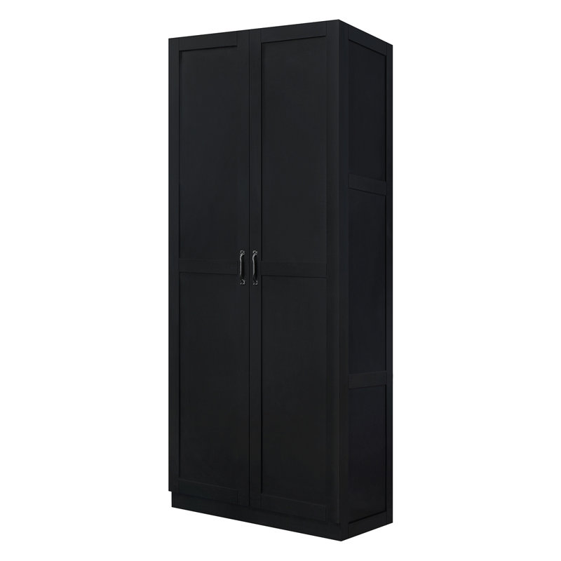 Armoire de rangement Hopkins, Noir