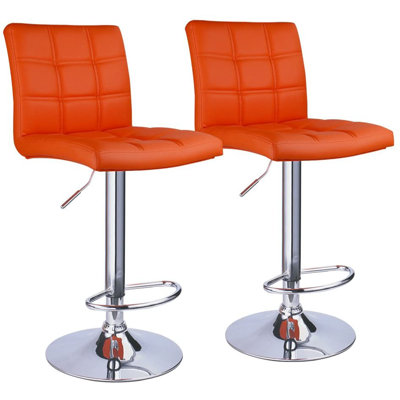 Ludly 32.5" Adjustable Spin Bar Stool