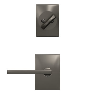 Inactive Interior Lever Rosette Dummy Entry Set