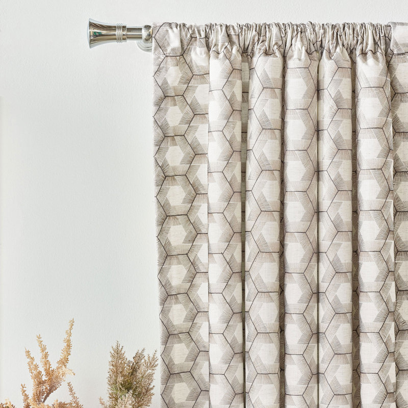 Talena Room Darkening Curtain, 48" W x 108" L