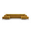 Adoraim 6 Seater Large Corner Sofa -194871083-194871084