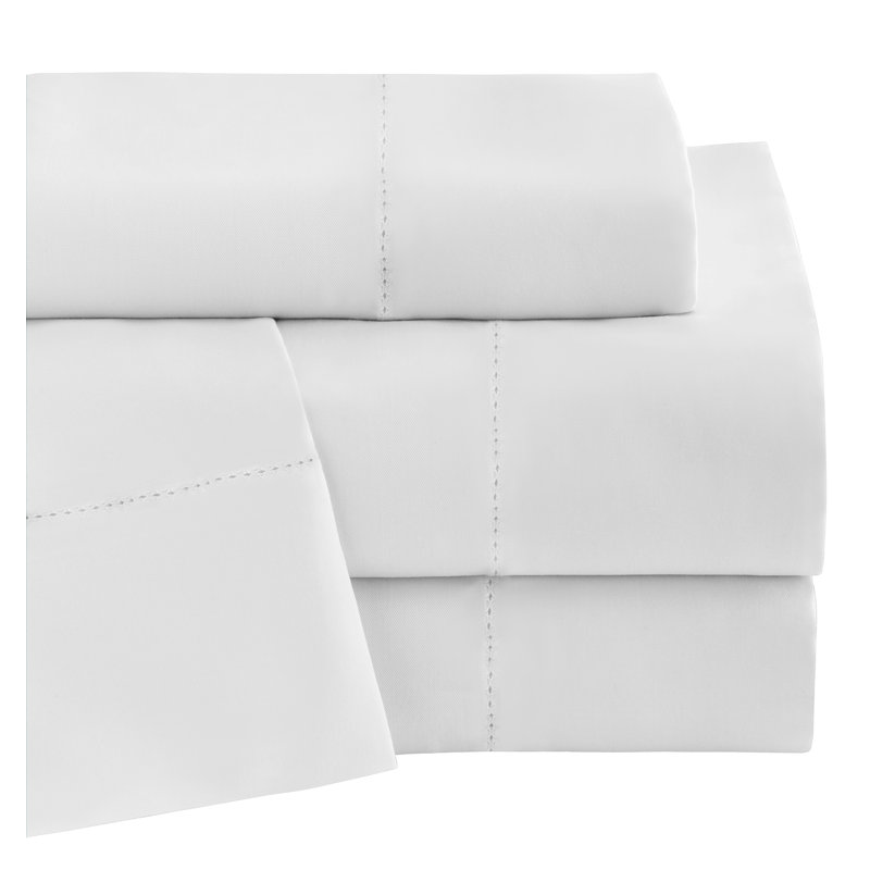 White Queen Bamboo Cotton 4-Piece Sheet Set