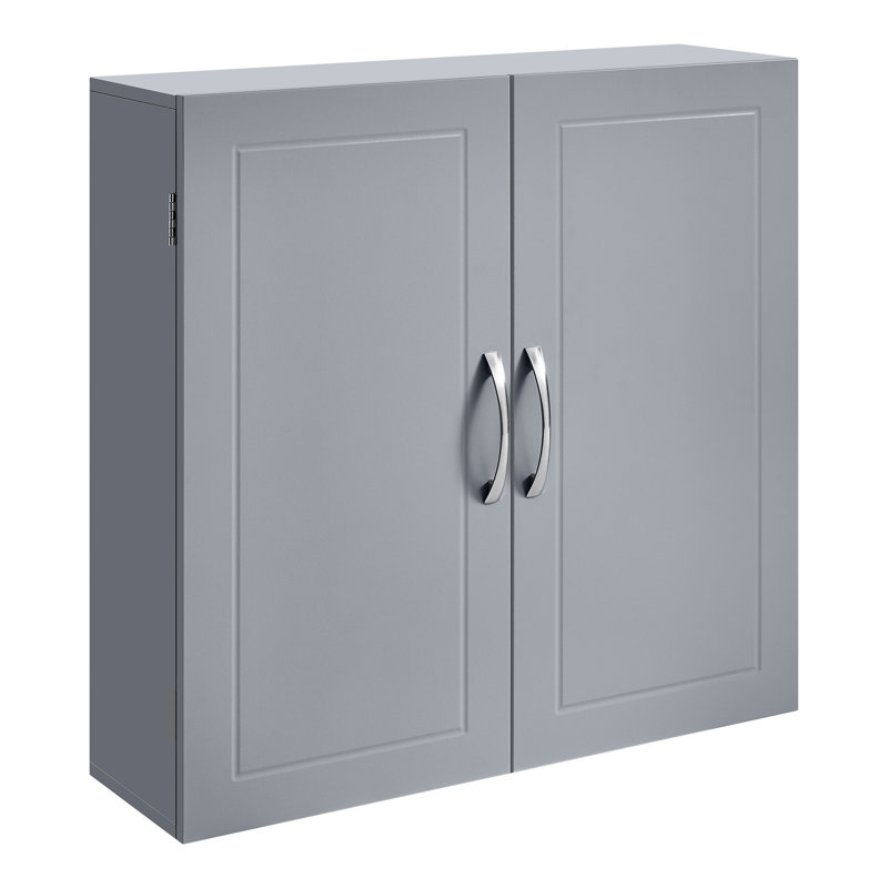 Serhan Wall Bathroom Cabinet, Grey
