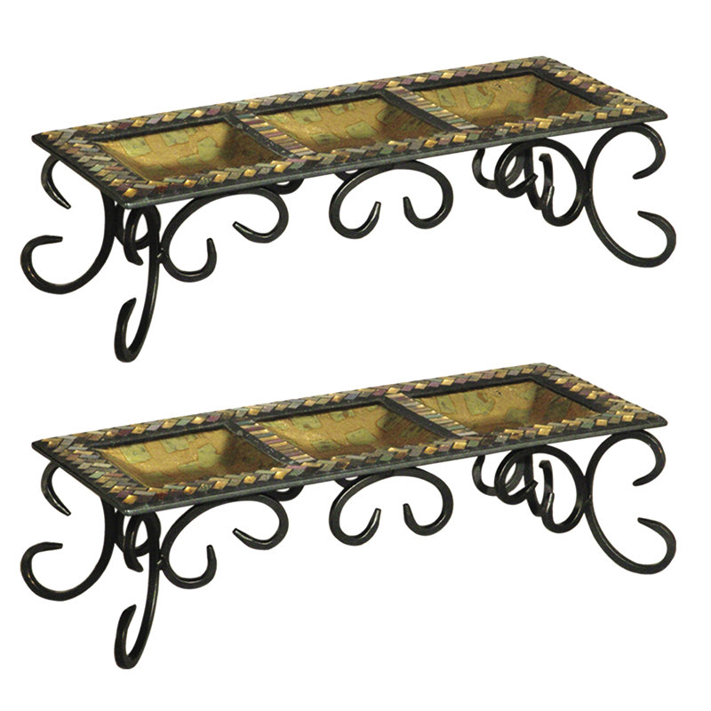 3.75'' H Glass Tabletop Dish