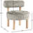 Ambre Vegan Shearling Fabric Upholstered Accent Chair-2026731441-2026731440