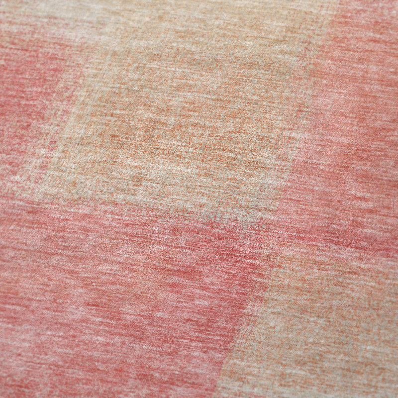 Jeté carré Addison Sherpa ASB742, Rosé