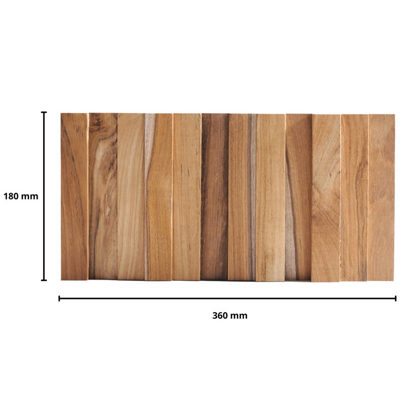 36 cm Wall Paneling in Natural (18-pack)